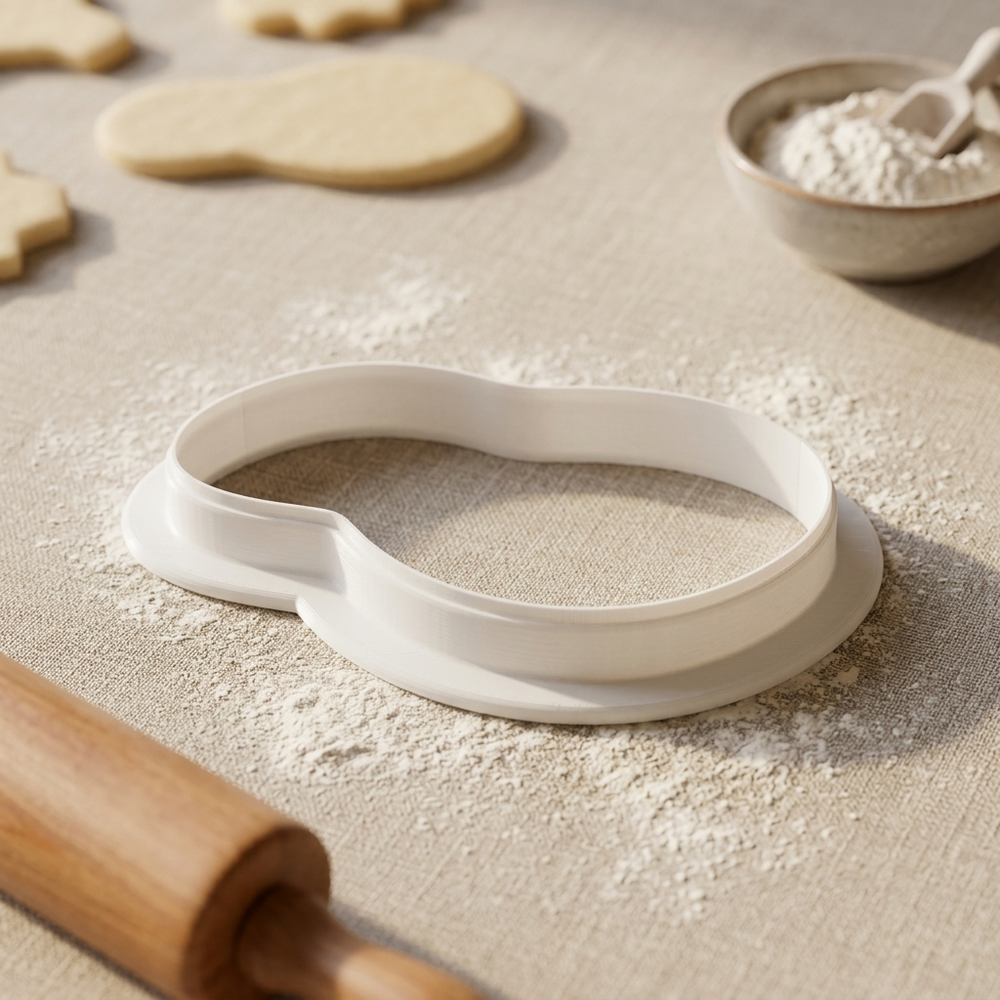 Hole in One Golf Green Flag Cookie Cutter, 3D Printed Party Theme