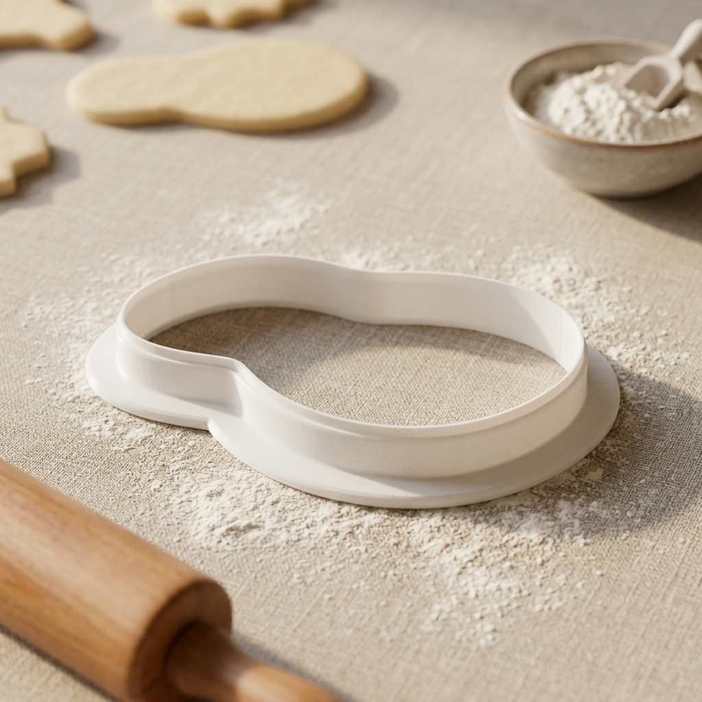 Hole in One Golf Green Flag Cookie Cutter, 3D Printed Party Theme