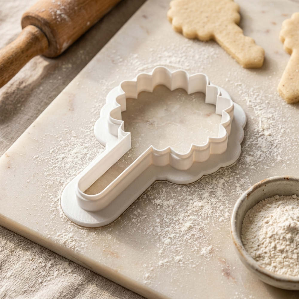 Sparkler Wand Cookie Cutter, 3D Printed Patriotic Party