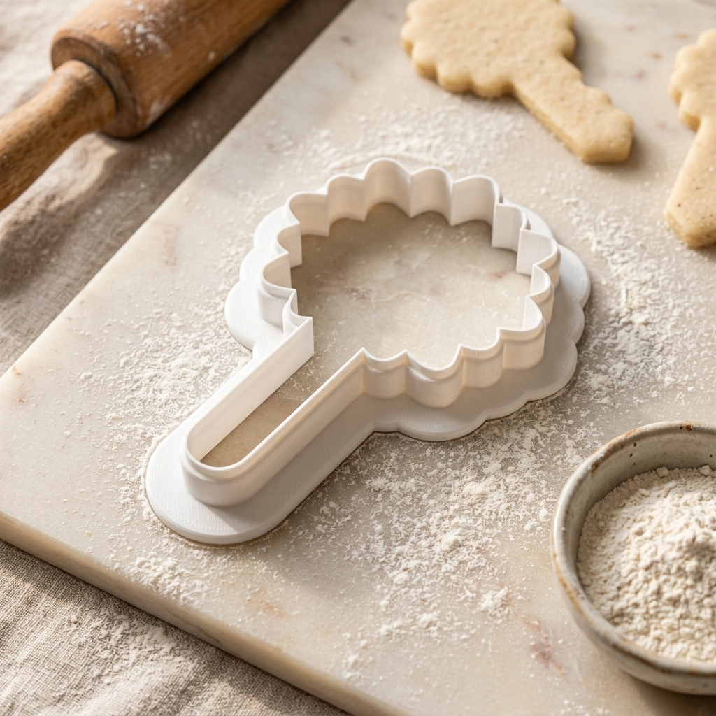 Sparkler Wand Cookie Cutter, 3D Printed Patriotic Party