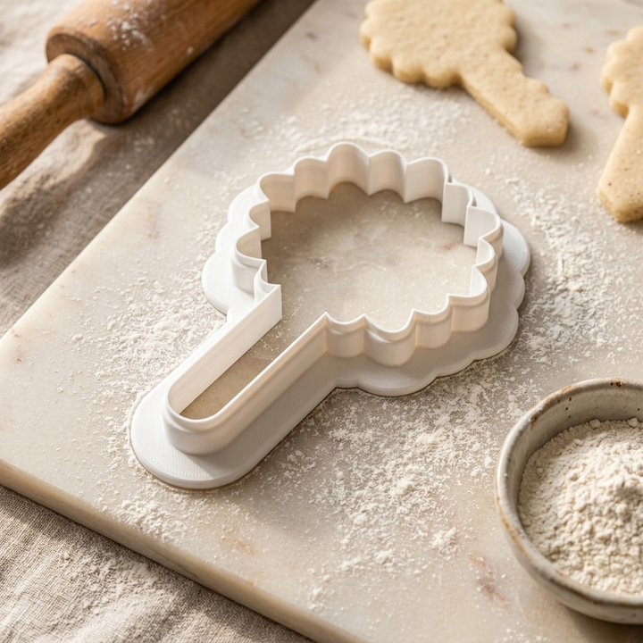 Sparkler Wand Cookie Cutter, 3D Printed Patriotic Party