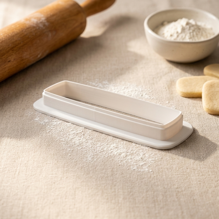 Ruler Cookie Cutter, 3D Printed School Theme