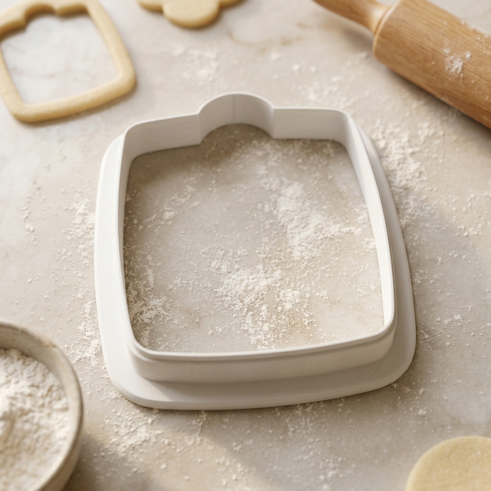 Clipboard Cookie Cutter, 3D Printed School Theme
