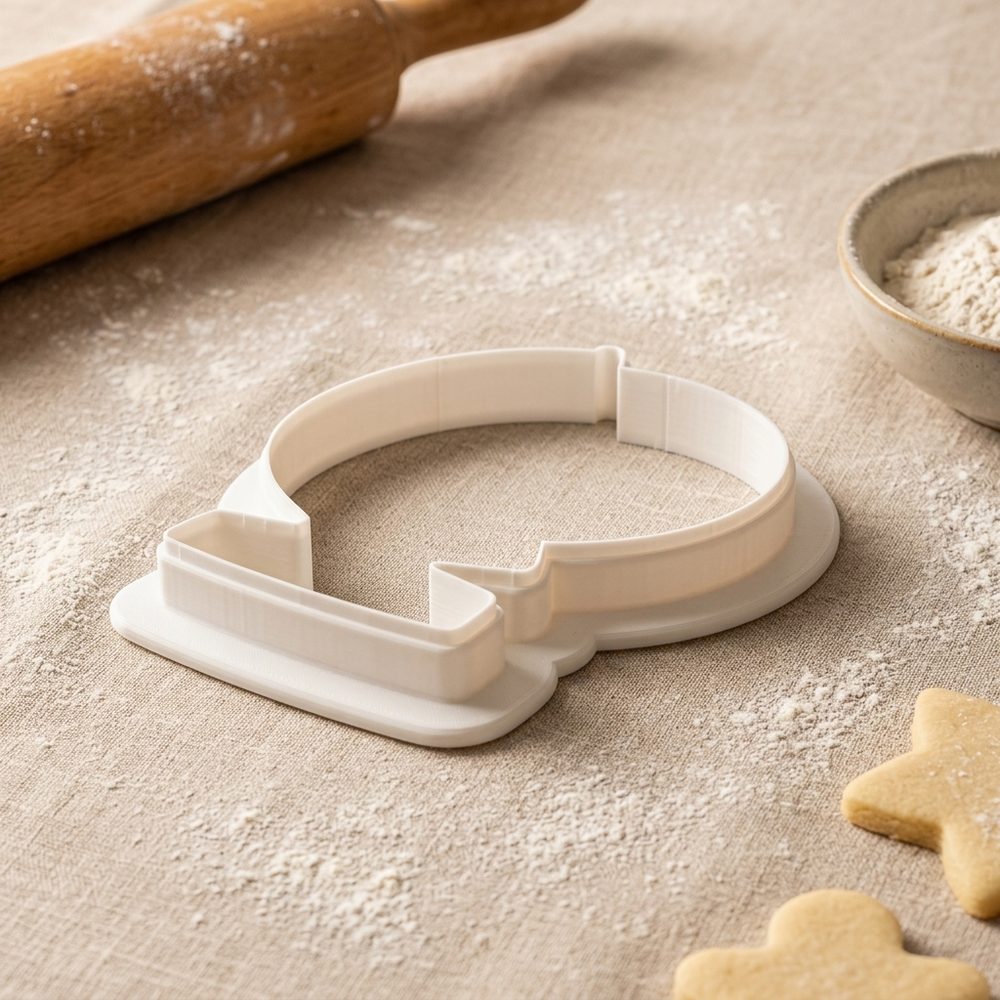 School Globe Cookie Cutter, 3D Printed School Theme