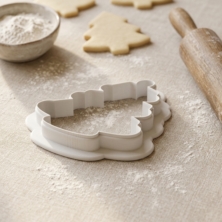 Bridal Shower Tea Sandwich Tower Cookie Cutter, 3D Printed Wedding Theme