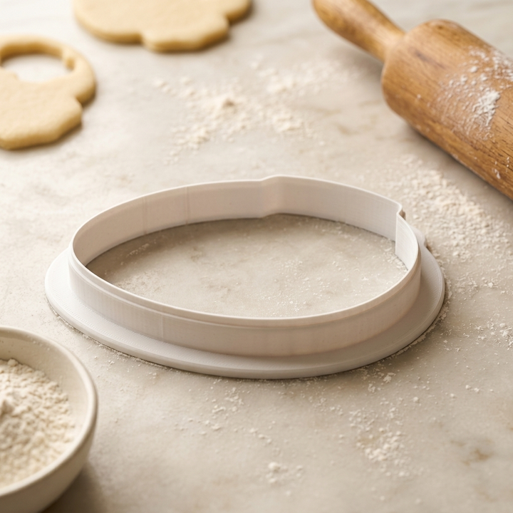 Class Ring Cookie Cutter, 3D Printed Grad Party