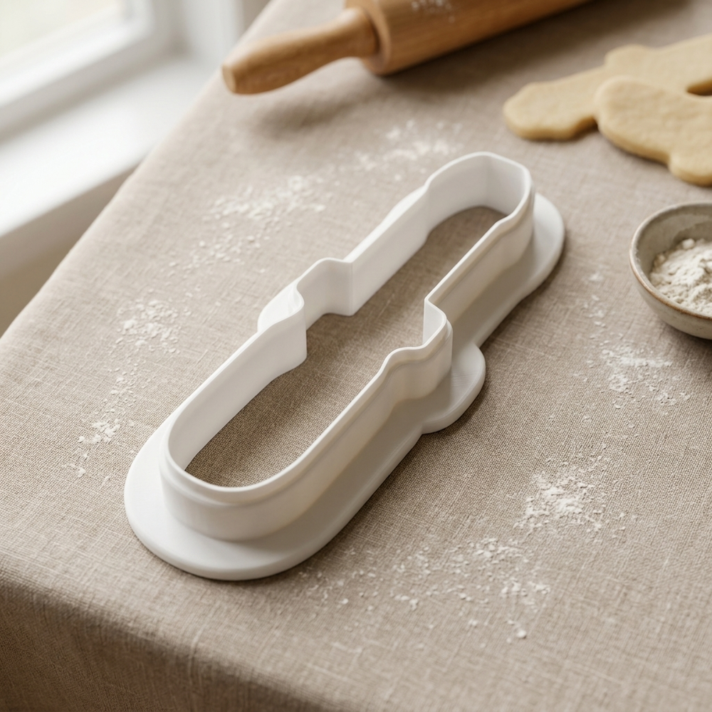 Screwdriver Cookie Cutter, 3D Printed Dad Gift