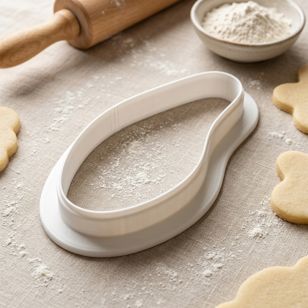 Fishing Lure Cookie Cutter, 3D Printed Fishing Theme