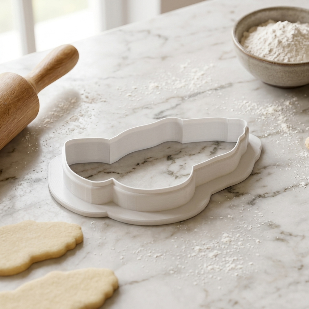Prayer Hands Cookie Cutter, 3D Printed Faith Celebration