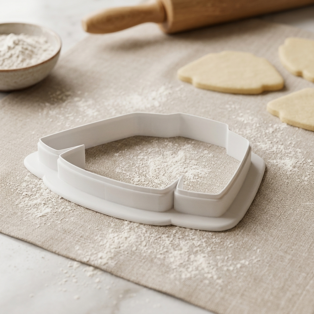 Tuxedo Cookie Cutter, 3D Printed Wedding Shower