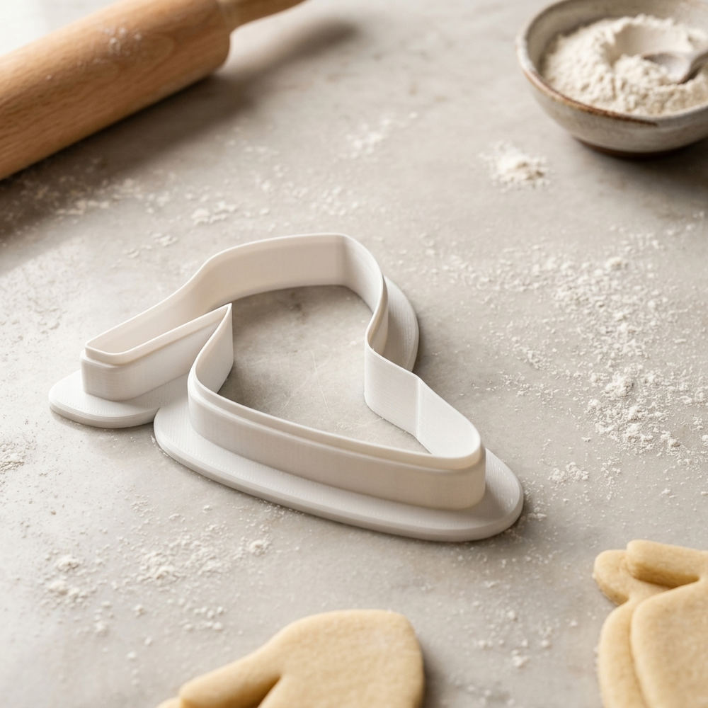 Bridal Heel Shoe Cookie Cutter, 3D Printed Wedding Shower