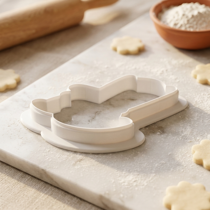 Rocking Chair Cookie Cutter, 3D Printed Housewarming