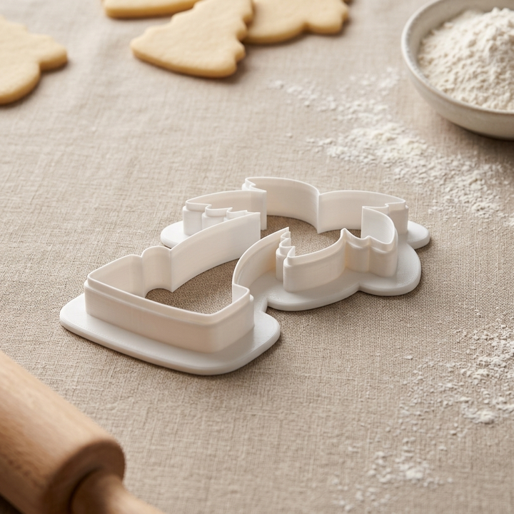 Retirement Palm Tree Cookie Cutter, 3D Printed Retirement Party