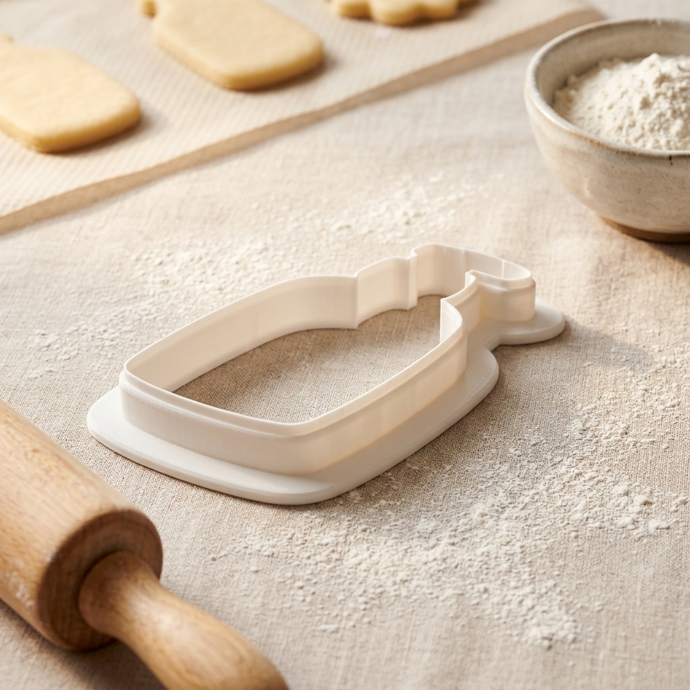 Soap Dispenser Cookie Cutter, 3D Printed Baker Gift