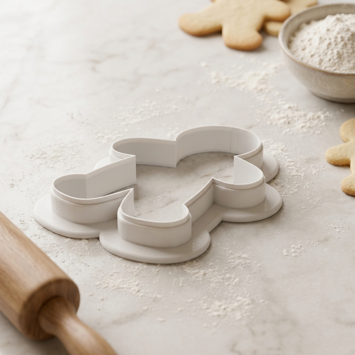Mummy Cookie Cutter, 3D Printed Halloween Party