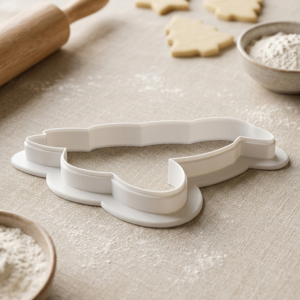 Raven Cookie Cutter, 3D Printed Halloween Party