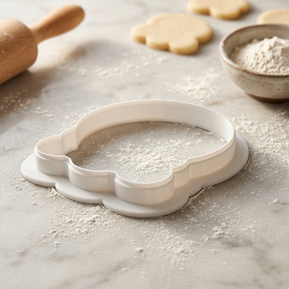 Crystal Ball Cookie Cutter, 3D Printed Halloween Party