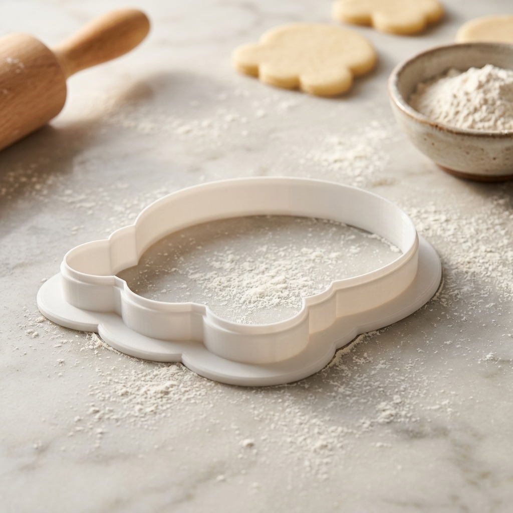 Crystal Ball Cookie Cutter, 3D Printed Halloween Party