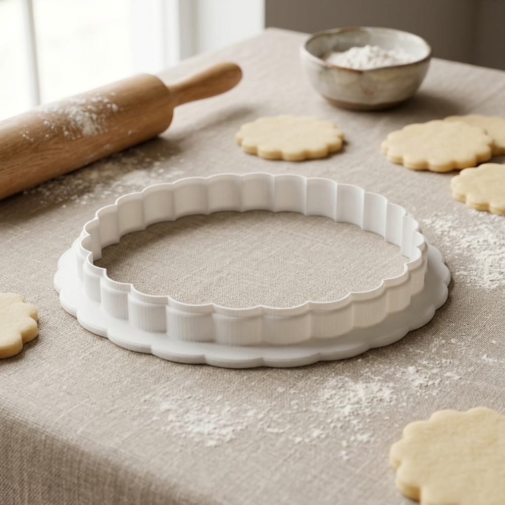 Spider Web Cookie Cutter, 3D Printed Halloween Party