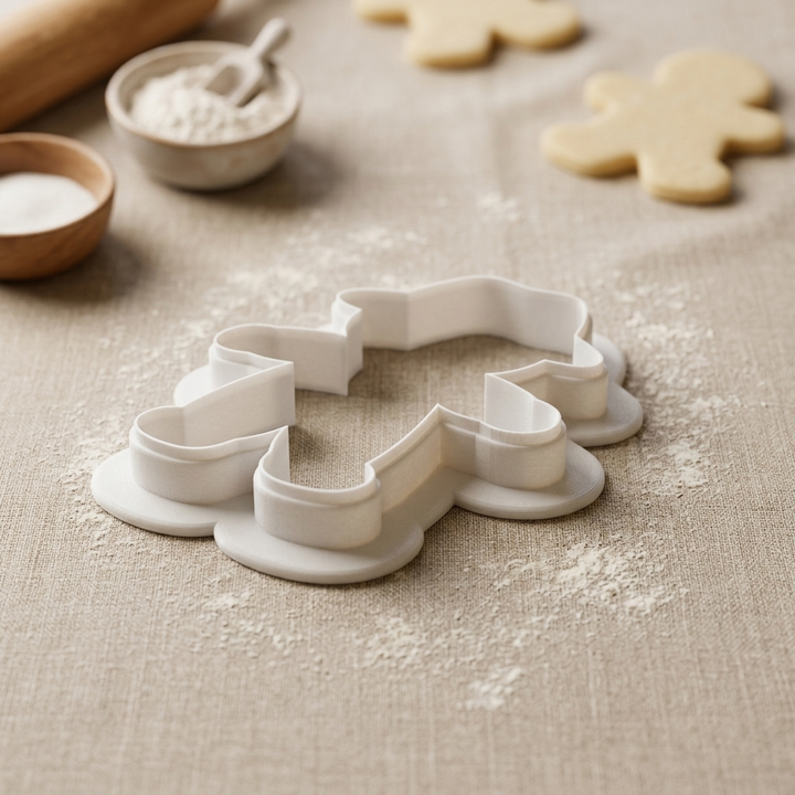 Scarecrow Cookie Cutter, 3D Printed Fall Party