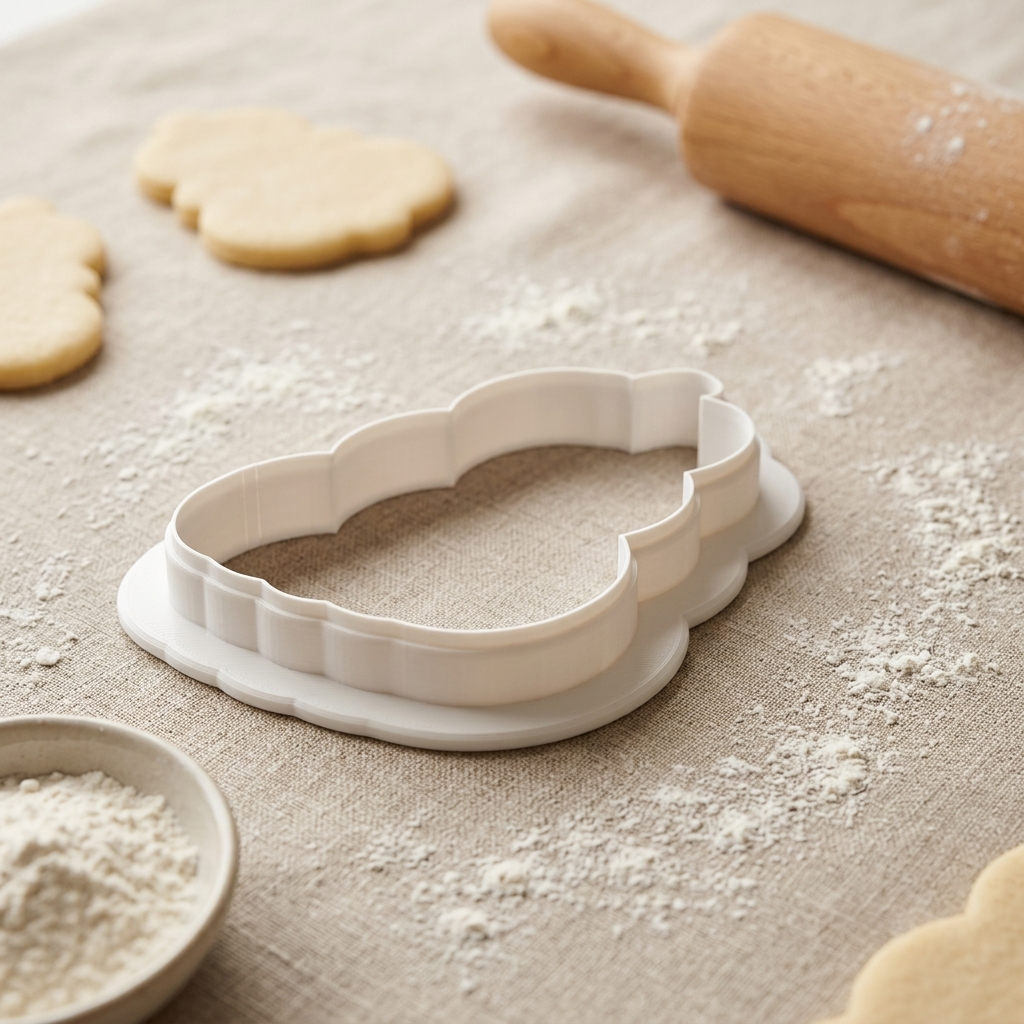 Harvest Pumpkin Stack Cookie Cutter, 3D Printed Fall Party