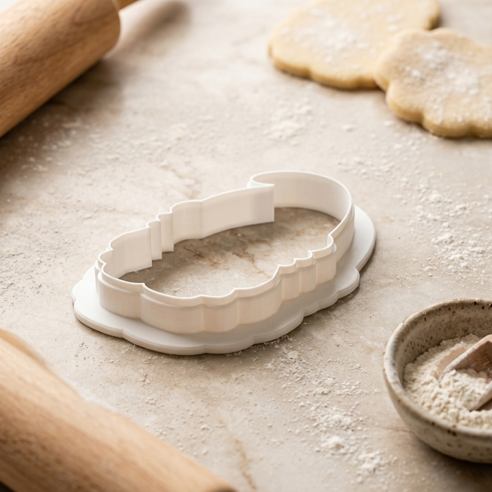Autumn Gnome Cookie Cutter, 3D Printed Fall Party