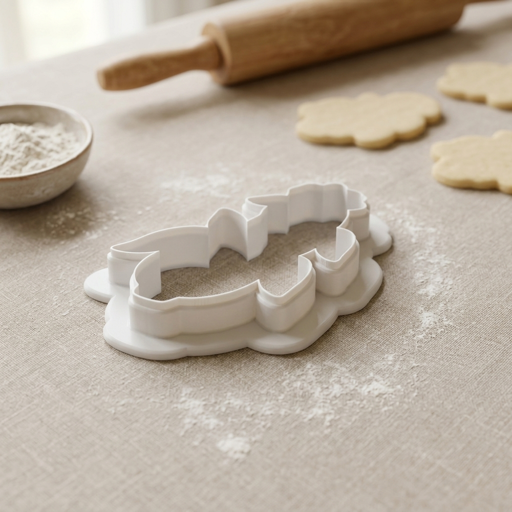 Harvest Corn Stalk Cookie Cutter, 3D Printed Fall Party