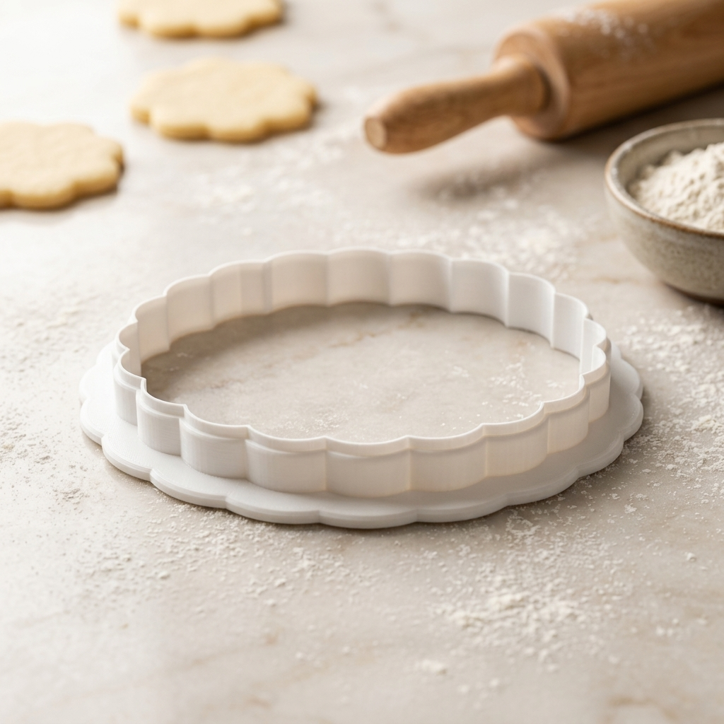 Pumpkin Pie Whole Cookie Cutter, 3D Printed Fall Party