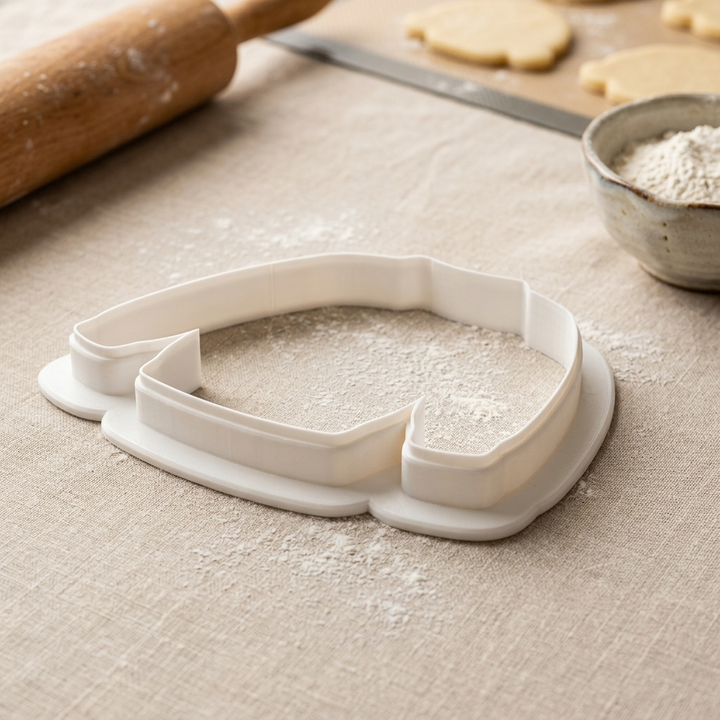 Ugly Sweater Cookie Cutter, 3D Printed Christmas Party