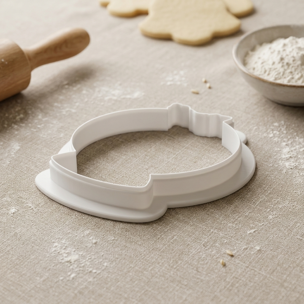 Hot Cocoa Bomb Cookie Cutter, 3D Printed Christmas Party