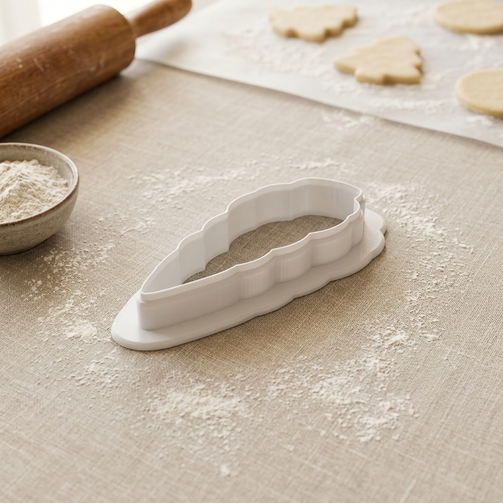 Icicle Cookie Cutter, 3D Printed Winter Theme