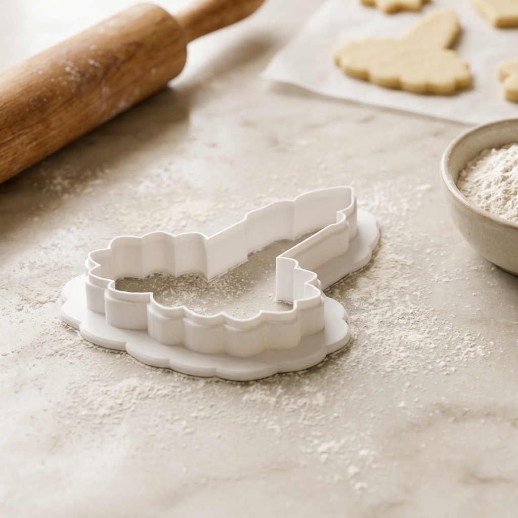 Advent Candle Cookie Cutter, 3D Printed Christmas Party