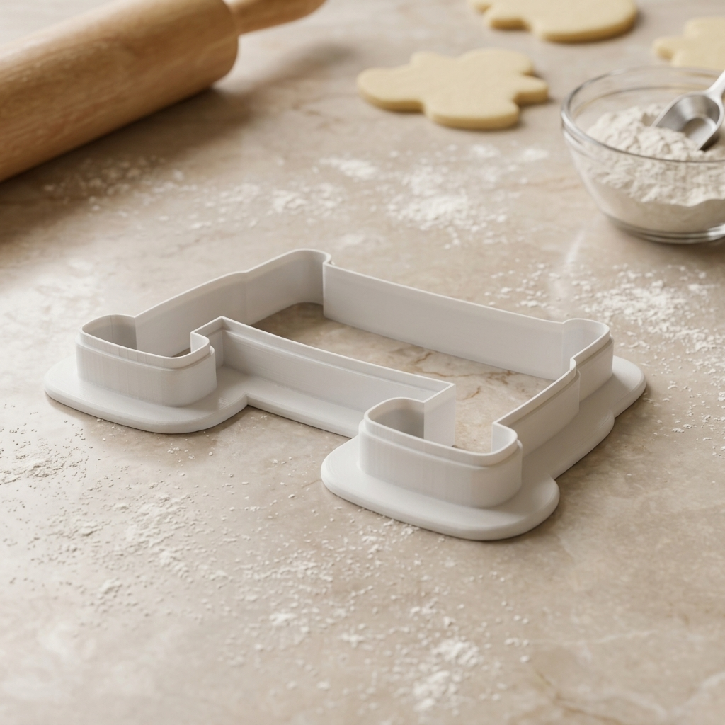 Volleyball Net Cookie Cutter, 3D Printed Sports Party