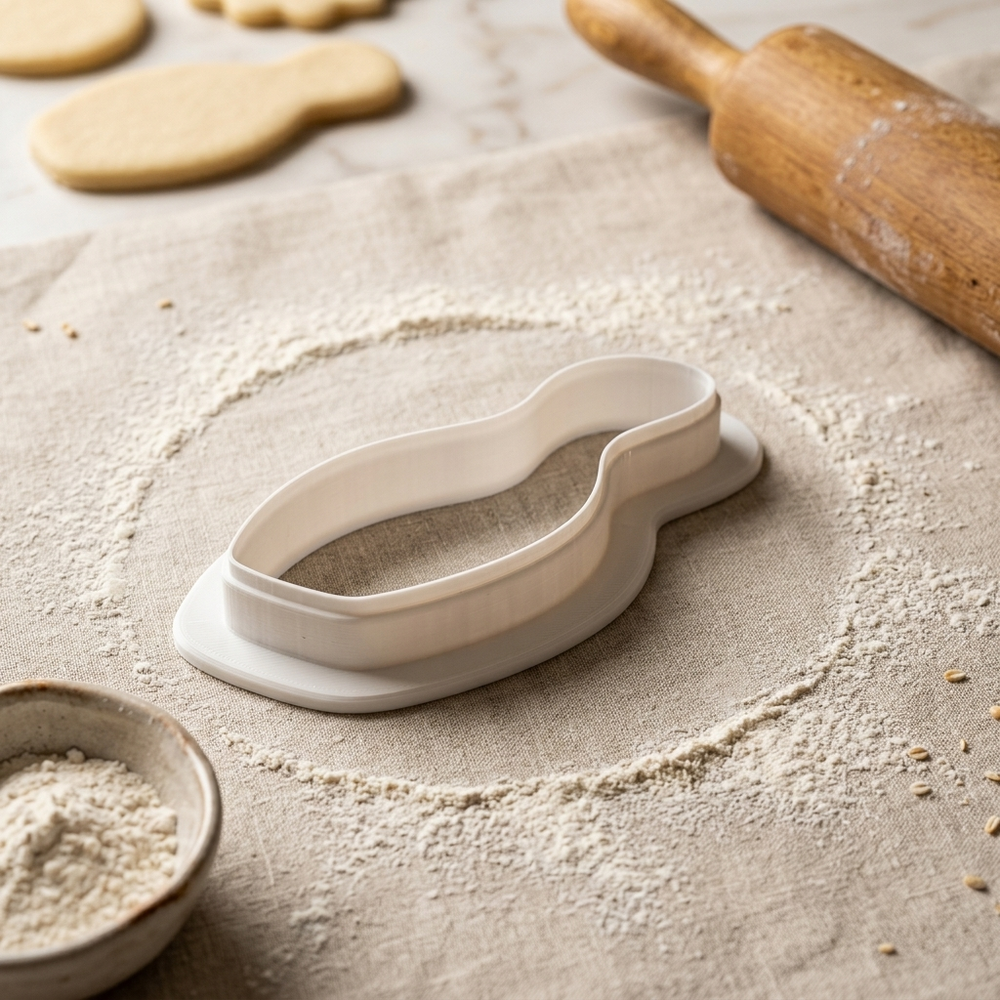 Bowling Pin Cookie Cutter, 3D Printed Sports Party