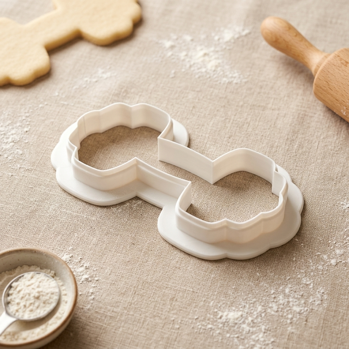 Dumbbell Cookie Cutter, 3D Printed Sports Party
