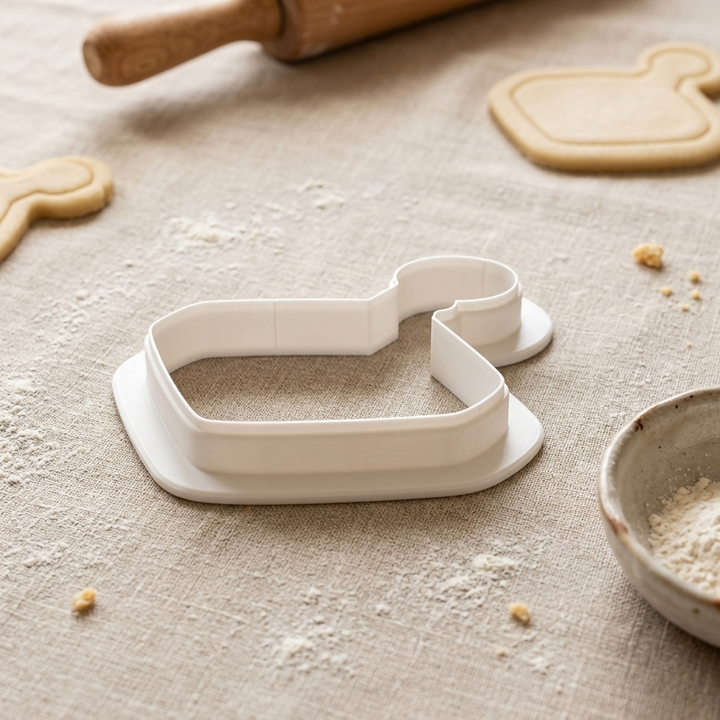 Joystick Cookie Cutter, 3D Printed Game Night