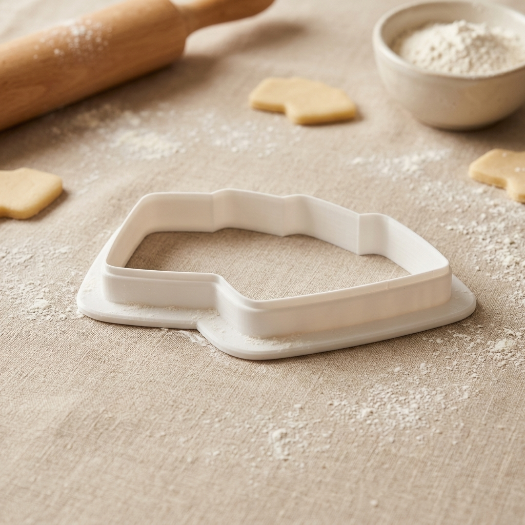 Playing Card Fan Cookie Cutter, 3D Printed Game Night