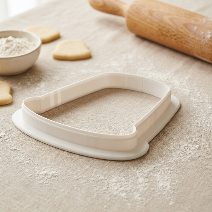 Thimble Cookie Cutter, 3D Printed Craft Gift