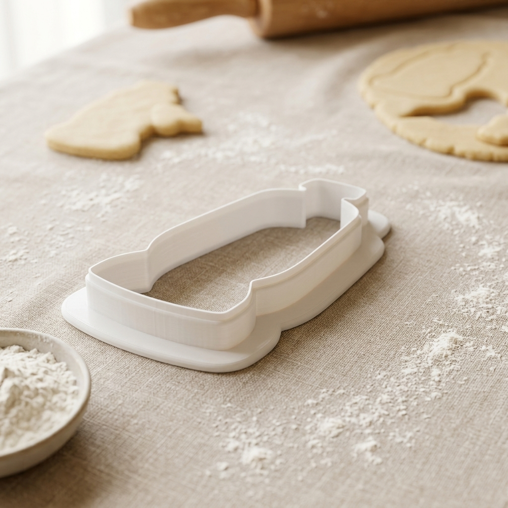 Paint Tube Cookie Cutter, 3D Printed Creative Gift