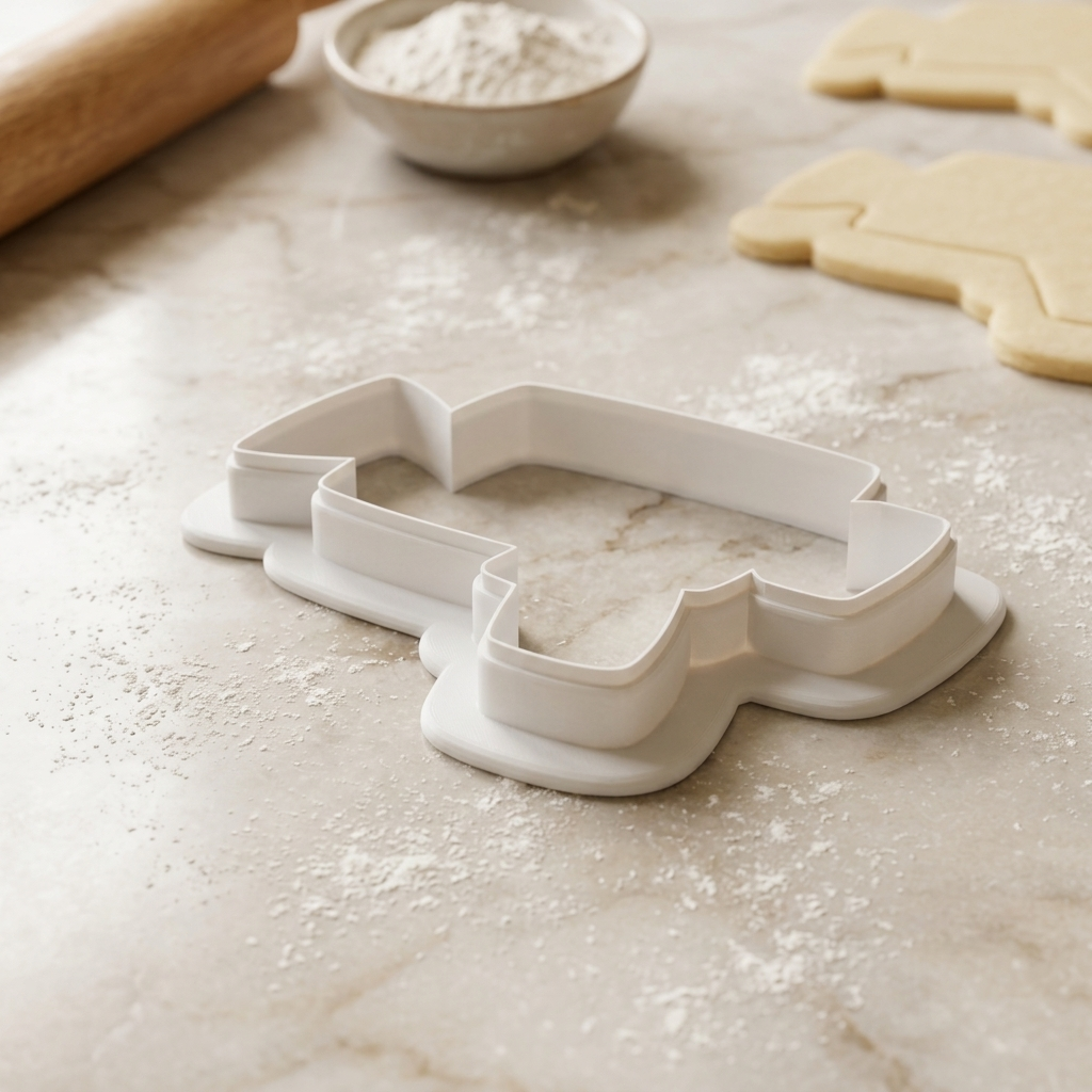 Video Camera Cookie Cutter, 3D Printed Creative Gift