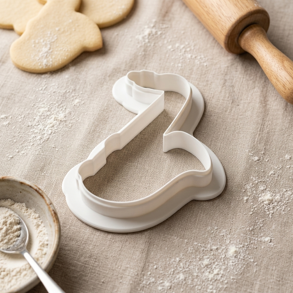 Saxophone Cookie Cutter, 3D Printed Music Party