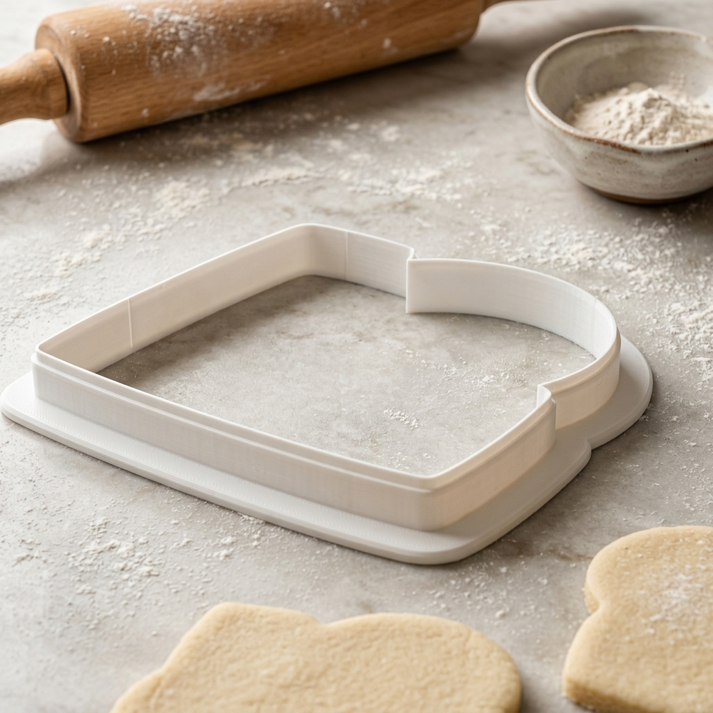 Retro Record Player Cookie Cutter, 3D Printed Retro Party