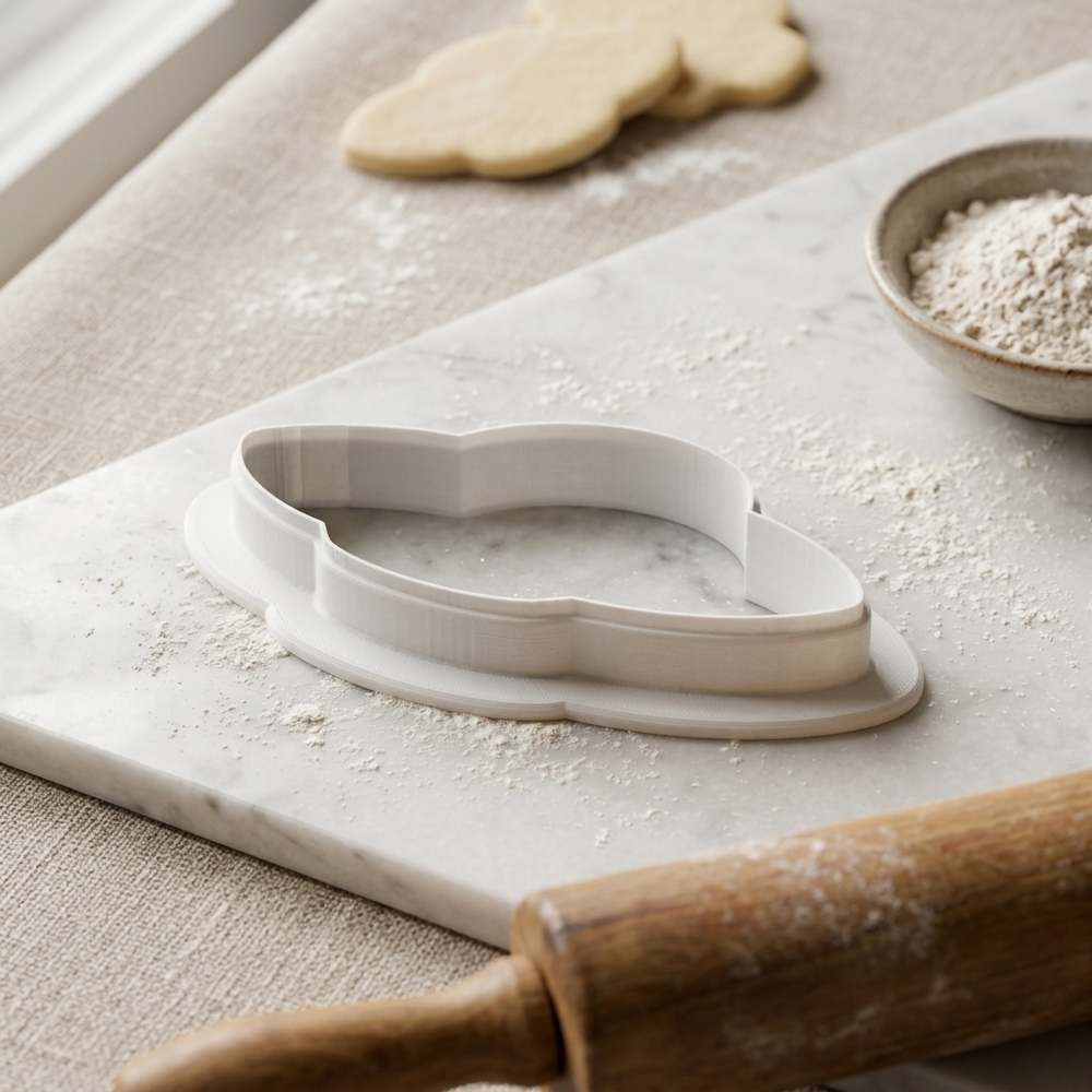 UFO Cookie Cutter, 3D Printed Space Party