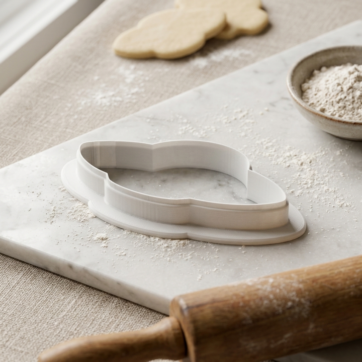 UFO Cookie Cutter, 3D Printed Space Party