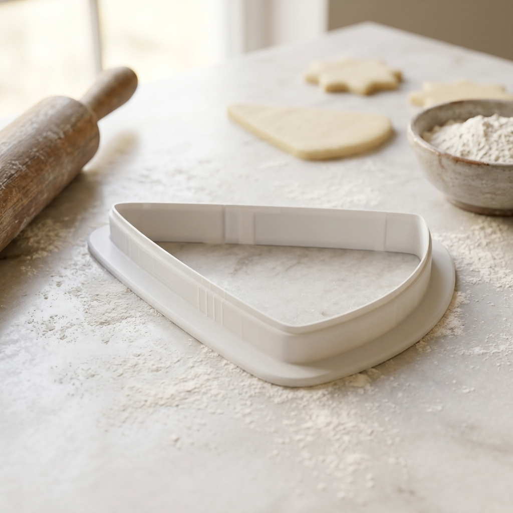 Cheese Wedge Cookie Cutter, 3D Printed Brunch Theme