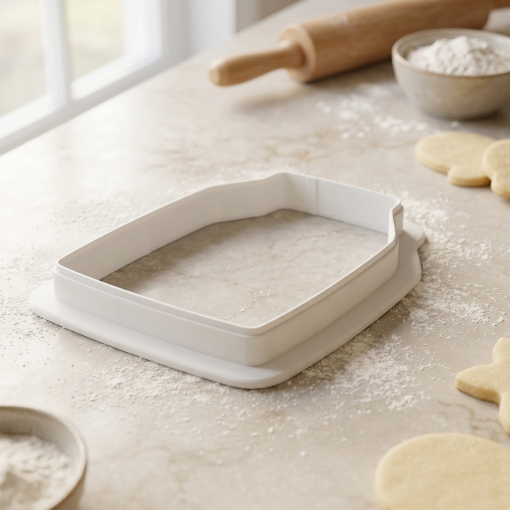 Milk Carton Cookie Cutter, 3D Printed Brunch Theme