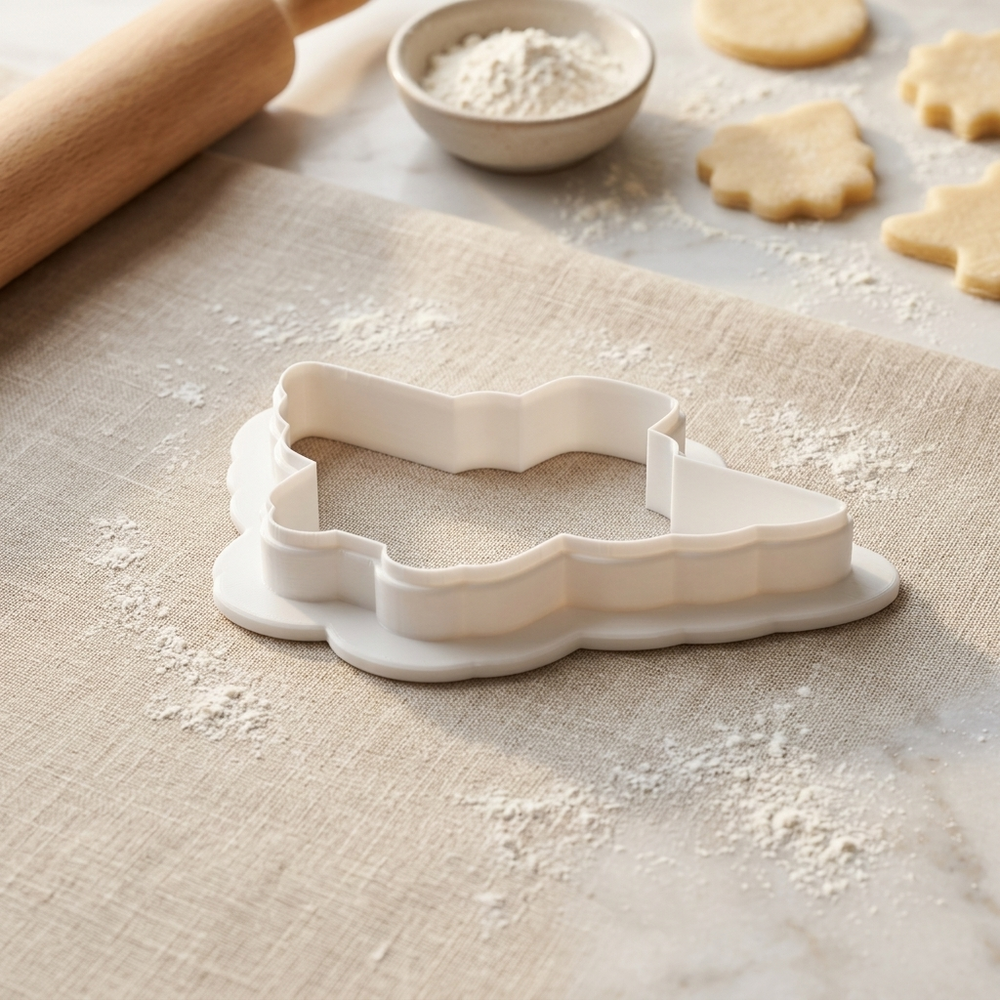 Flight Attendant Carry On Wings Cookie Cutter, 3D Printed Party Theme