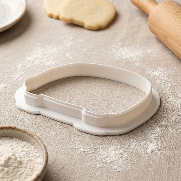 Toaster Cookie Cutter, 3D Printed Baker Gift
