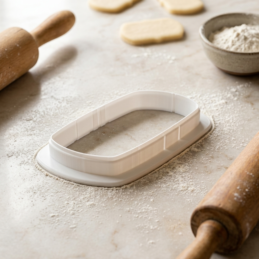 Burrito Cookie Cutter, 3D Printed Brunch Theme