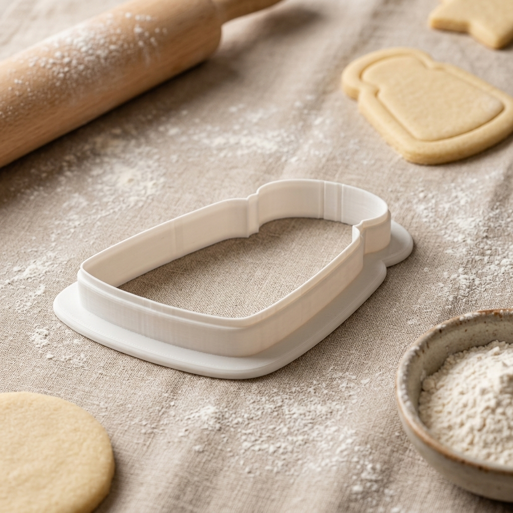 Salt Shaker Cookie Cutter, 3D Printed Baker Gift